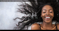 Desktop Screenshot of huetifulsalon.com